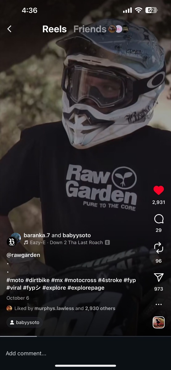 Wildlife Experts ambassador reel, motocross, 37.8K views