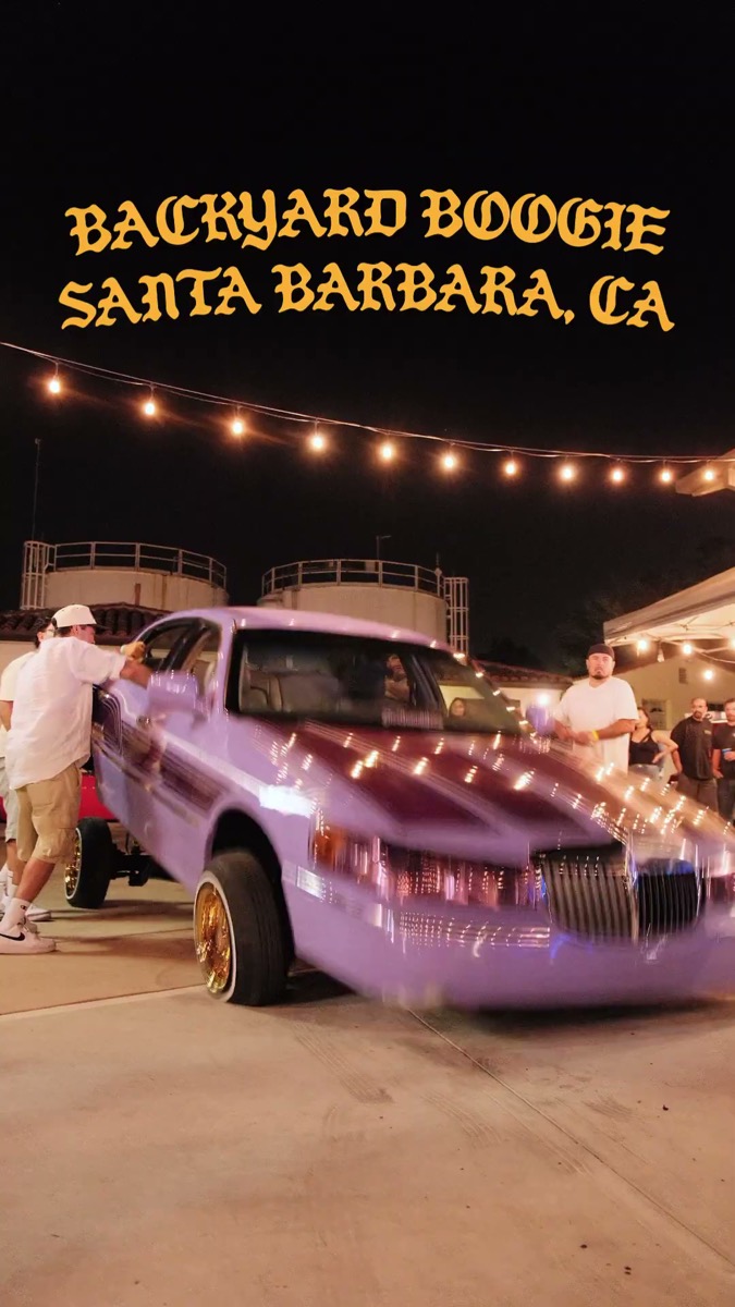 Backyard Boogie lowrider and funk vinyl show, Santa Barbara